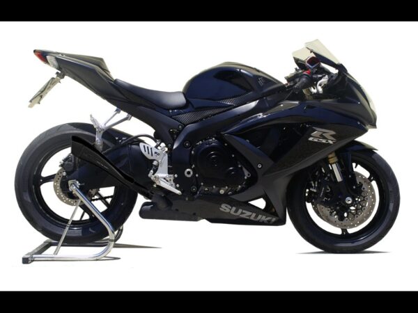 SUZUKI GSX-R 600/750 2008/2010 Carena ABS nero opaco