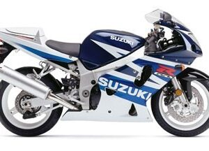 SUZUKI GSX-R 600/750 2000/2003 Carena verniciata NERO OPACO