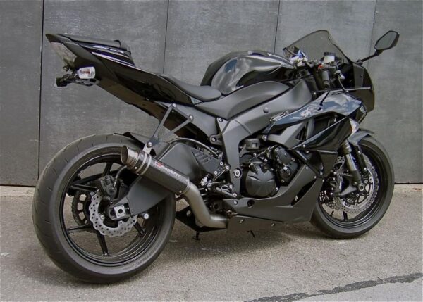 KAWASAKI ZX-6R 2009/2011 CARENA VERNICIATA NERO OPACO
