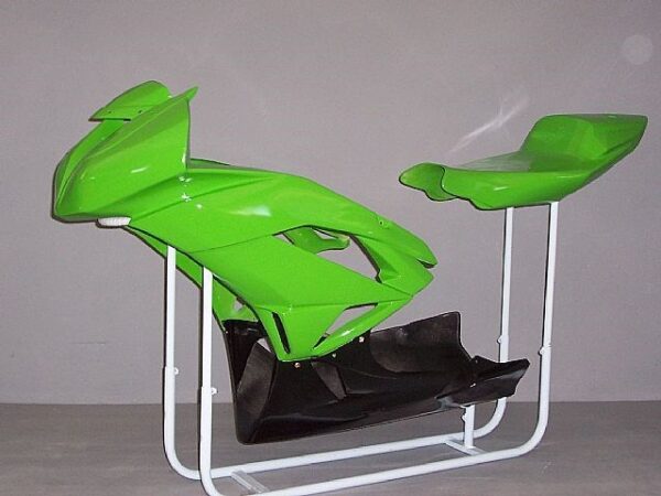 KAWASAKI ZX-6R 2009/2011 Carena VERNICIATA