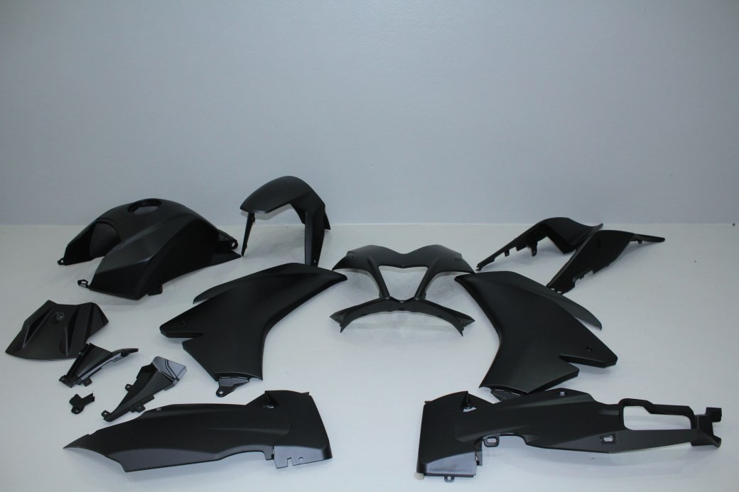 APRILIA RS4 50 2011/2017 Carena ABS nero opaco