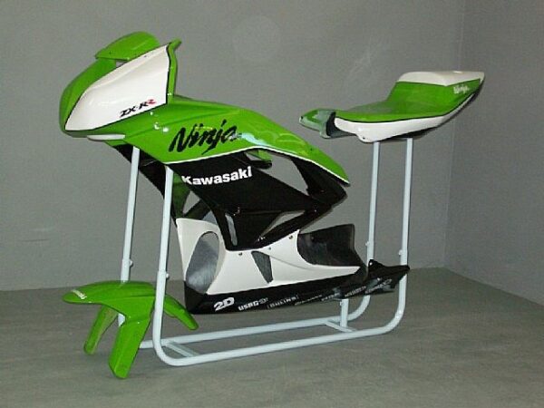 Kawasaki ZX 6R 2009/2012 Carena Racing COMPLETA - immagine 7