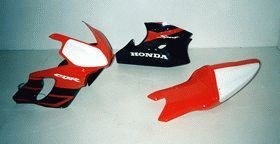 Honda CBR 600FS 2001/2002 Carena Racing COMPLETA