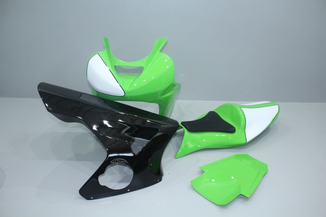 KAWASAKI ZX-6R 2003/2004 Carena VERNICIATA