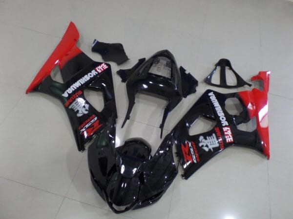 SUZUKI GSXR 1000 03/04 carena stradale in abs  verniciata replica - immagine 6
