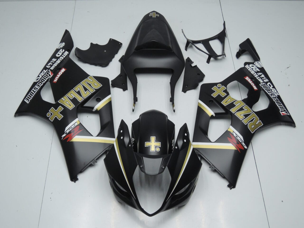 SUZUKI GSXR 1000 03/04 carena stradale in abs verniciata eco